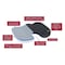 Luxor Ergonomic Gel Chair Cushion CSZZ001 - alternate 2